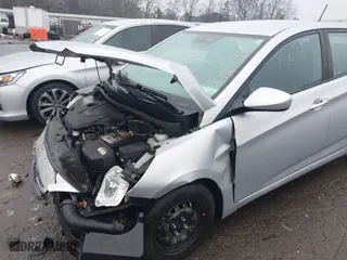 2017 Hyundai Accent SE with VIN KMHCT5AE1HU312355, listed as a IAAI auction lot 41405792 with 102,400 mi miles. Bid and sale history available at carsss.com. Image 6.