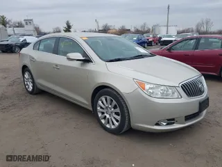 2013 Buick LaCrosse Leather with VIN 1G4GC5E37DF316161, listed as a IAAI auction lot 41753214 with 79,554 mi miles. Bid and sale history available at carsss.com. Image 1.