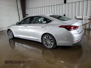2017 Genesis G80 3.8L z VIN KMHGN4JE3HU191673, wystawiony jako Copart lot #61449175 z przebiegiem 105 267 mil mil oraz Czysty tytuł • Clean title. Historia ofert i sprzedaży dostępna na DreamBid. Obrazek 2.