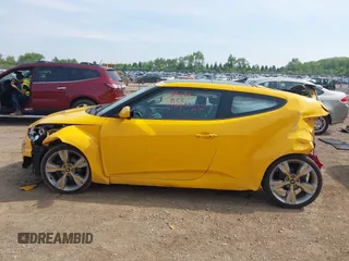 2013 Hyundai Veloster w/Black Int with VIN KMHTC6AD7DU161769, listed as a IAAI auction lot 42448221 with 139,936 mi miles and . Bid and sale history available at DreamBid. Image 14.