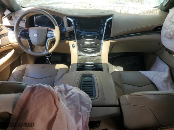 2019 Cadillac Escalade Platinum with VIN 1GYS4DKJ0KR307851, listed as a Copart auction lot 72234674 with 0 mi miles and Salvage Title. Bid and sale history available at carsss.com. Image 8.