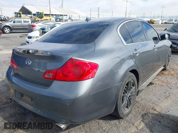 2012 Infiniti G37 Journey with VIN JN1CV6AP6CM623667, listed as a IAAI auction lot 41484003 with 133,249 mi miles and . Bid and sale history available at DreamBid. Image 4.