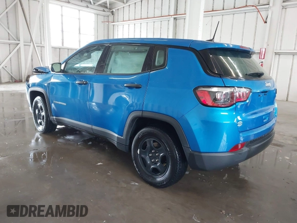 2021 Jeep Compass Sport с VIN 3C4NJCAB8MT510898, выставлен на аукционе IAAI как лот 41973898 с пробегом 57 098 миль миль и . История ставок и продаж доступна на DreamBid. Изображение 3.