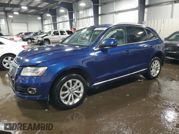 2014 Audi Q5 Premium Plus with VIN WA1LFAFP4EA002240, listed as a Copart auction lot 44622305 with 204,010 mi miles and Salvage Title. Bid and sale history available at carsss.com. Image 1.