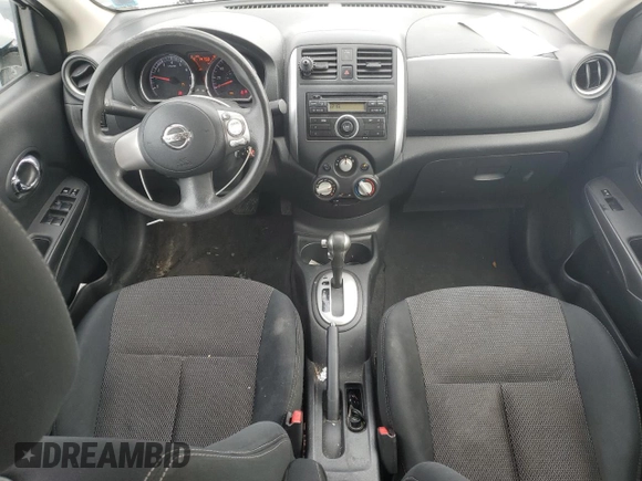 2014 Nissan Versa S Plus with VIN 3N1CN7AP0EL836424, listed as a Copart auction lot 44212955 with 74,758 mi miles and Salvage Title. Bid and sale history available at DreamBid. Image 8.