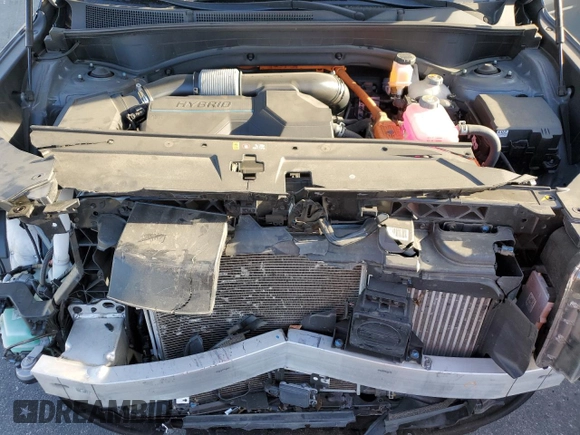 2023 Hyundai Santa Fe Hybrid Limited with VIN 5NMS5DA10PH002558, listed as a Copart auction lot 42257765 with 27,180 mi miles and Salvage Title. Bid and sale history available at carsss.com. Image 12.