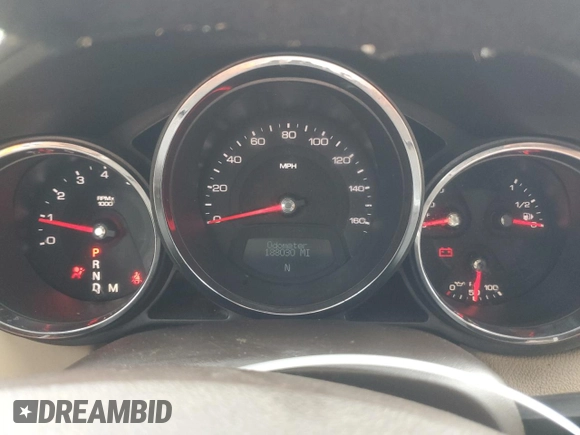 2013 Cadillac CTS Luxury with VIN 1G6DE5E54D0137908, listed as a Copart auction lot 56102025 with 188,030 mi miles and Salvage title. Bid and sale history available at DreamBid. Image 9.