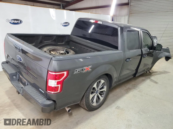 2019 Ford F-150 XL with VIN 1FTEW1CP0KKE47664, listed as a Copart auction lot 54575555 with Not provided miles and Clean title. Bid and sale history available at DreamBid. Image 3.