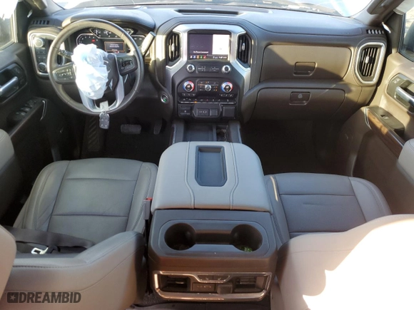 2020 GMC Sierra 1500 SLT with VIN 3GTU9DED0LG135313, listed as a Copart auction lot 81136554 with 71,702 mi miles and Salvage Title. Bid and sale history available at carsss.com. Image 8.