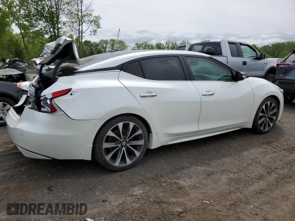 2017 Nissan Maxima SL with VIN 1N4AA6AP6HC403786, listed as a Copart auction lot 56538795 with 100,584 mi miles and Salvage title. Bid and sale history available at DreamBid. Image 3.