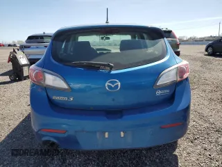 2013 Mazda 3 GX with VIN JM1BL1KF3D1726846, listed as a Copart auction lot 54713885 with 163,873 mi miles and Clean Title. Bid and sale history available at carsss.com. Image 6.