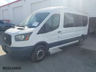 2016 Ford Transit Wagon XL with VIN 1FDZX2CM0GKB22459, listed as a IAAI auction lot 40693295 with 302,216 mi miles. Bid and sale history available at carsss.com. Image 2.