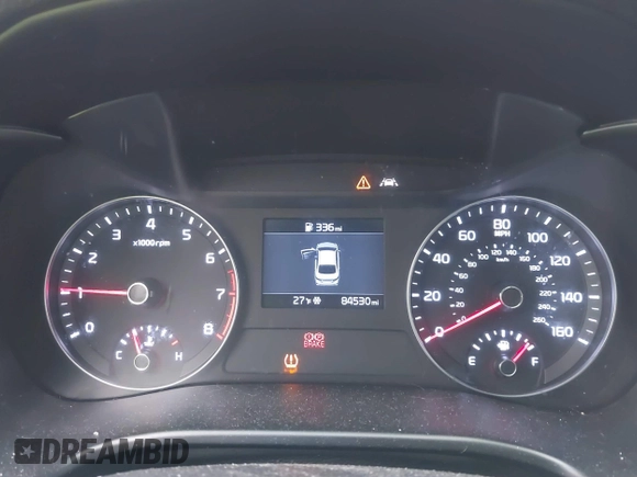 2019 Kia Forte LXS with VIN 3KPF24AD2KE048932, listed as a IAAI auction lot 41295833 with 84,530 mi miles. Bid and sale history available at carsss.com. Image 7.