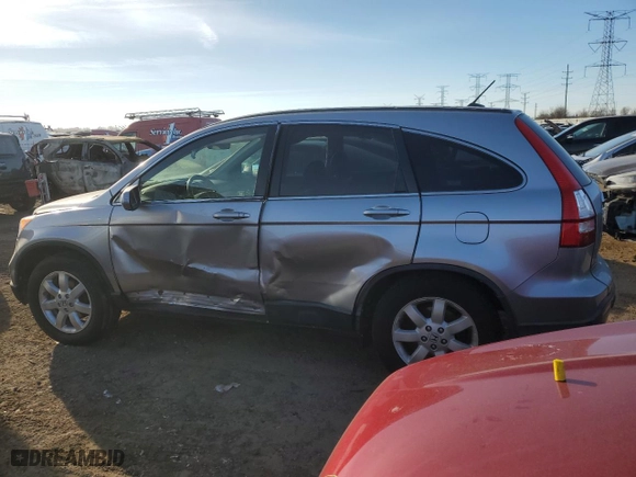 2008 Honda CR-V EX-L with VIN JHLRE48718C073361, listed as a Copart auction lot 89004785 with 162,662 mi miles and Salvage Title. Bid and sale history available at carsss.com. Image 2.