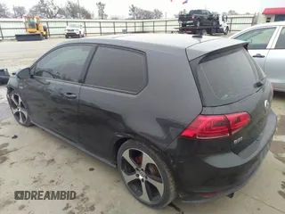 2015 Volkswagen Golf GTI S with VIN 3VWTT7AU5FM057828, listed as a IAAI auction lot 41543265 with 80,524 mi miles. Bid and sale history available at carsss.com. Image 3.