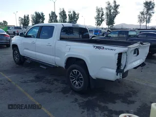 2020 Toyota Tacoma SR5 with VIN 3TMBZ5DN7LM026596, listed as a IAAI auction lot 40705410 with 123,489 mi miles and . Bid and sale history available at DreamBid. Image 3.