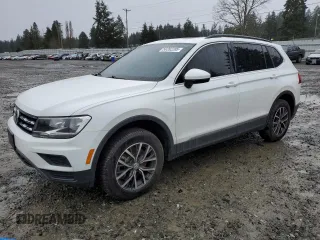 2020 Volkswagen Tiguan SE with VIN 3VV2B7AX0LM066834, listed as a Copart auction lot 50202205 with 66,530 mi miles and Salvage Title. Bid and sale history available at DreamBid. Image 1.