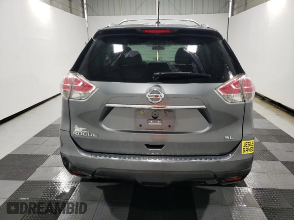2016 Nissan Rogue SL with VIN 5N1AT2MT4GC881141, listed as a Copart auction lot 51454765 with 129,310 mi miles and Clean Title. Bid and sale history available at carsss.com. Image 6.