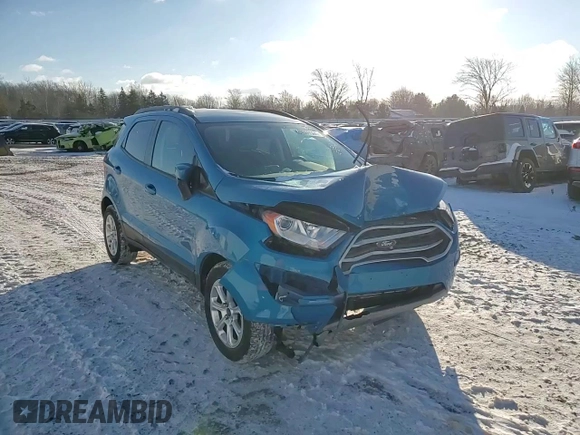 2018 Ford EcoSport SE z VIN MAJ3P1TE5JC206152, wystawiony jako Copart lot #84509564 z przebiegiem 16 825 mil mil oraz Szkoda całkowita • Salvage title. Historia ofert i sprzedaży dostępna na DreamBid. Obrazek 12.