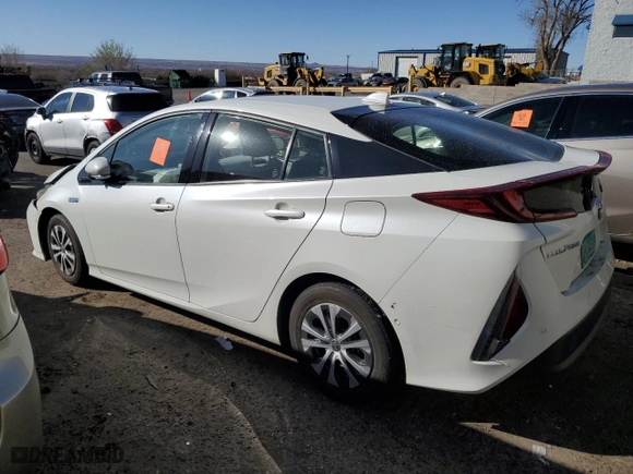 2020 Toyota Prius Prime LE with VIN JTDKARFP6L3148994, listed as a Copart auction lot 47319565 with 66,298 mi miles and Salvage Title. Bid and sale history available at carsss.com. Image 2.
