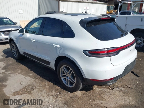 2021 Porsche Macan with VIN WP1AA2A57MLB12532, listed as a IAAI auction lot 42062232 with 42,417 mi miles and . Bid and sale history available at DreamBid. Image 3.