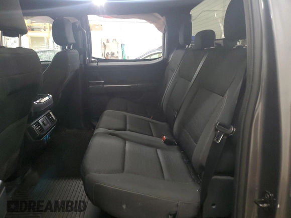 2022 Ford F-150 XL with VIN 1FTFW1E82NKF01075, listed as a Copart auction lot 51928525 with 45,342 mi miles and Salvage Title. Bid and sale history available at DreamBid. Image 11.