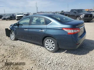 2014 Nissan Sentra SV with VIN 3N1AB7AP7EY220027, listed as a Copart auction lot 50780745 with 67,358 mi miles and Salvage title. Bid and sale history available at DreamBid. Image 2.