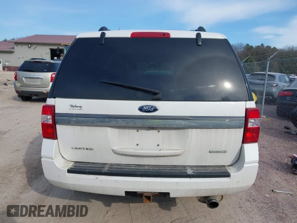 2015 Ford Expedition Limited with VIN 1FMJU2AT4FEF44540, listed as a IAAI auction lot 41771200 with 130,744 mi miles and . Bid and sale history available at DreamBid. Image 17.