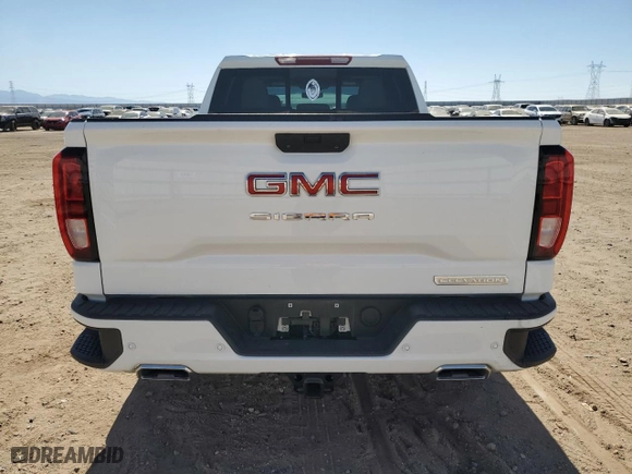 2021 GMC Sierra 1500 Elevation with VIN 3GTU9CEDXMG176835, listed as a Copart auction lot 61906644 with 38,695 mi miles and Clean Title. Bid and sale history available at carsss.com. Image 6.