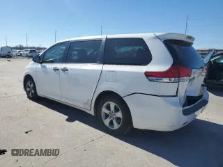 2013 Toyota Sienna L with VIN 5TDZK3DC3DS396354, listed as a Copart auction lot 46595645 with 429,245 mi miles and Salvage Title. Bid and sale history available at carsss.com. Image 2.