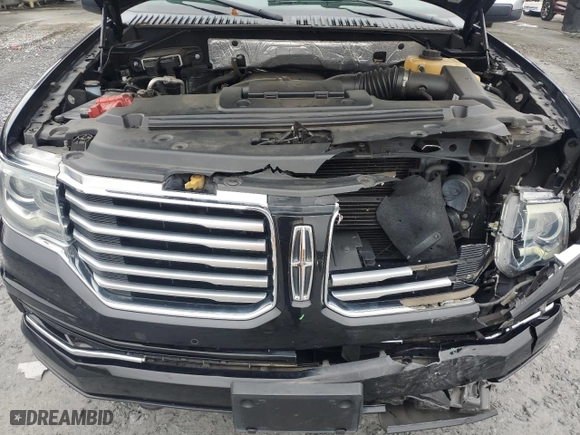 2016 Lincoln Navigator Select with VIN 5LMJJ2HT7GEL04640, listed as a Copart auction lot 84711574 with 132,230 mi miles and Salvage Title. Bid and sale history available at carsss.com. Image 12.