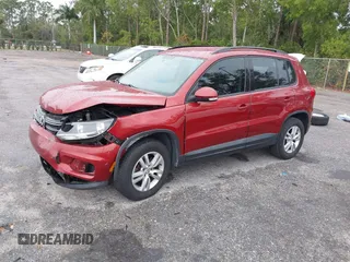 2015 Volkswagen Tiguan R-Line with VIN WVGAV7AXXFW106001, listed as a IAAI auction lot 41652896 with 131,031 mi miles and . Bid and sale history available at DreamBid. Image 2.