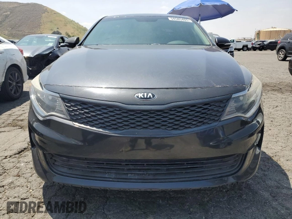 2017 Kia Optima LX with VIN 5XXGT4L31HG167335, listed as a Copart auction lot 54585405 with 131,328 mi miles and Clean Title. Bid and sale history available at carsss.com. Image 5.