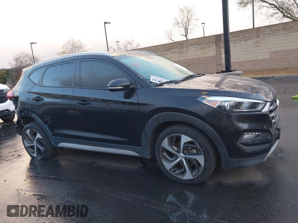 2018 Hyundai Tucson Sport with VIN KM8J33AL4JU753431, listed as a IAAI auction lot 41685678 with 71,934 mi miles. Bid and sale history available at carsss.com. Image 13.