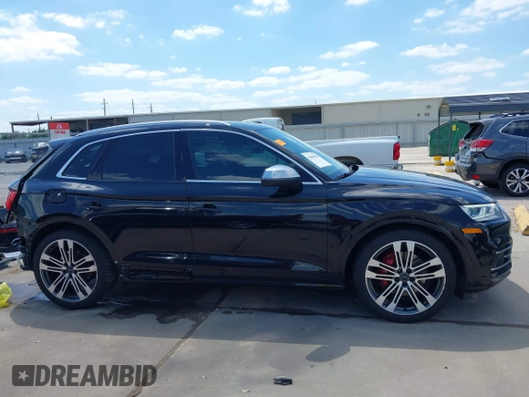 2020 Audi SQ5 Premium Plus with VIN WA1B4AFY0L2059116, listed as a IAAI auction lot 42009082 with 103,896 mi miles. Bid and sale history available at carsss.com. Image 14.