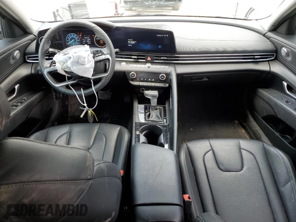 2024 Hyundai Elantra Limited with VIN KMHLP4DG8RU818133, listed as a Copart auction lot 54598175 with 13,647 mi miles and Salvage Title. Bid and sale history available at DreamBid. Image 8.
