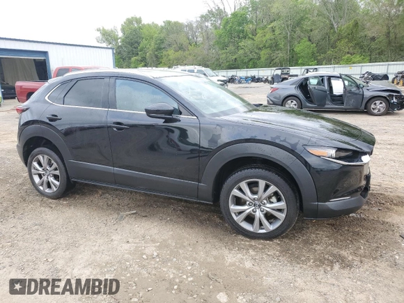 2022 Mazda CX-30 S Premium with VIN 3MVDMBDL2NM458065, listed as a Copart auction lot 51436145 with 30,387 mi miles and Salvage Title. Bid and sale history available at carsss.com. Image 4.