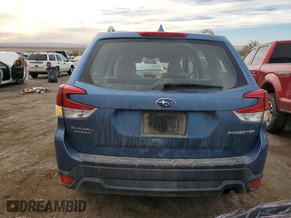 2020 Subaru Forester with VIN JF2SKADC9LH606272, listed as a Copart auction lot 78724774 with 50,505 mi miles and Non repairable. Bid and sale history available at DreamBid. Image 6.