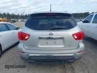 2018 Nissan Pathfinder S with VIN 5N1DR2MN5JC605426, listed as a IAAI auction lot 41142276 with 138,100 mi miles and . Bid and sale history available at DreamBid. Image 16.
