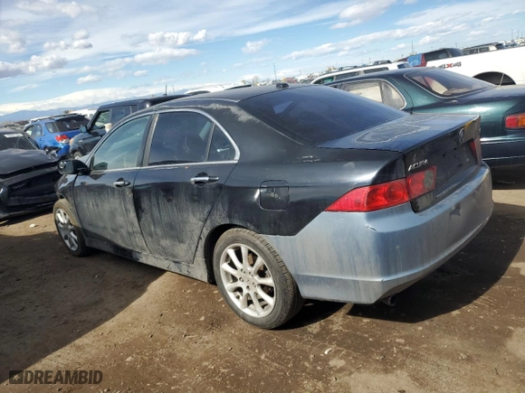 2006 Acura TSX Navi with VIN JH4CL969X6C001516, listed as a Copart auction lot 46672055 with 0 mi miles and Salvage Title. Bid and sale history available at carsss.com. Image 2.