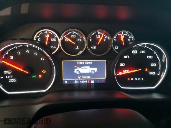 2020 Chevrolet Silverado 1500 LT Trail Boss with VIN 1GCPYFED0LZ269783, listed as a Copart auction lot 67721184 with 48,903 mi miles and Salvage Title. Bid and sale history available at carsss.com. Image 9.