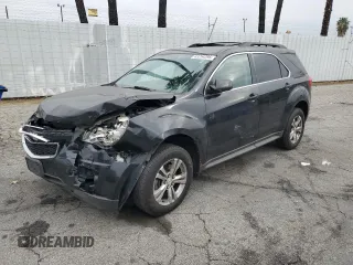2012 Chevrolet Equinox LT w/1LT with VIN 2GNALDEK9C6122436, listed as a Copart auction lot 43254395 with 202,405 mi miles and Salvage Title. Bid and sale history available at carsss.com. Image 1.