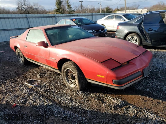 1986 Pontiac Firebird with VIN 1G2FS87SXGN246579, listed as a Copart auction lot 43260105 with 17,411 mi miles and Clean Title. Bid and sale history available at carsss.com. Image 4.