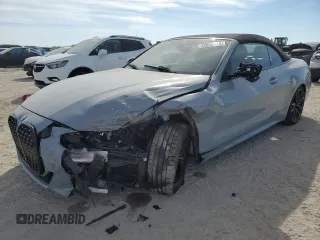 2022 BMW 4 Series M440i with VIN WBA53AT00NCK09742, listed as a Copart auction lot 42662415 with Not provided miles and Salvage title. Bid and sale history available at DreamBid. Image 1.