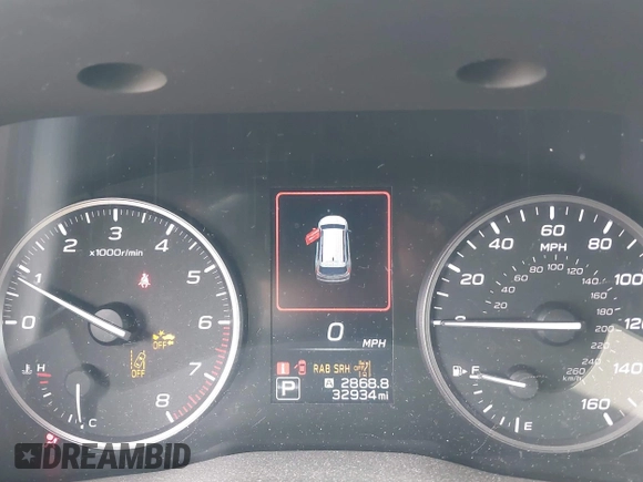 2023 Subaru Ascent Onyx with VIN 4S4WMAHD7P3415946, listed as a IAAI auction lot 42538481 with 32,934 mi miles and . Bid and sale history available at DreamBid. Image 7.