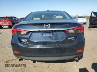 2015 Mazda 6 i Grand Touring with VIN JM1GJ1W54F1219695, listed as a Copart auction lot 54693755 with 125,314 mi miles and Salvage Title. Bid and sale history available at DreamBid. Image 6.