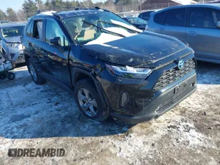 2022 Toyota RAV4 Hybrid XLE with VIN 4T3RWRFV7NU072863, listed as a IAAI auction lot 41406986 with 20,833 mi miles. Bid and sale history available at carsss.com. Image 1.