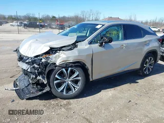 2017 Lexus RX with VIN 2T2BZMCAXHC080205, listed as a IAAI auction lot 41724409 with 1 mi miles. Bid and sale history available at carsss.com. Image 2.