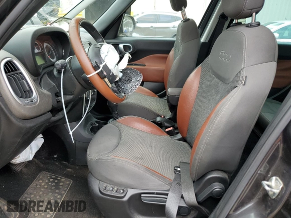 2014 FIAT 500L Trekking with VIN ZFBCFADH1EZ026288, listed as a Copart auction lot 71416144 with 97,674 mi miles and Salvage Title. Bid and sale history available at carsss.com. Image 7.