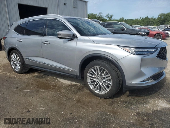 2023 Acura MDX Advance с VIN 5J8YE1H89PL036400, выставлен на аукционе Copart как лот 57640345 с пробегом 29 281 миль миль и Списание • Salvage title. История ставок и продаж доступна на DreamBid. Изображение 4.